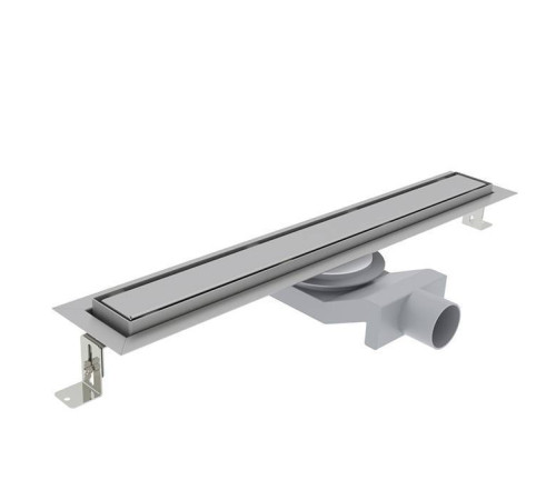 Трап душевой Plumberia Selection PS IN-TILE 6x80 см комбинированный затвор нержавеющая сталь PST80MT