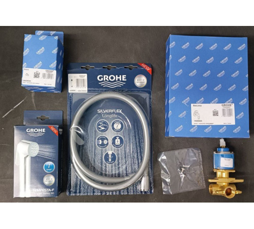 Комплект гигиенического душа Grohe BauLoop 124896