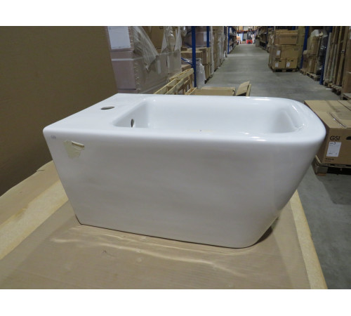 Биде подвесное GSI Nubes 550x350 мм с отверстием под смеситель без крепежа 9665111