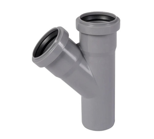Тройник для внутренней канализации Ostendorf HTEA 50/50 мм 45° 112200