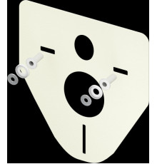 Прокладка звукоизоляционная TECE для подвесного унитаза и биде 9200010