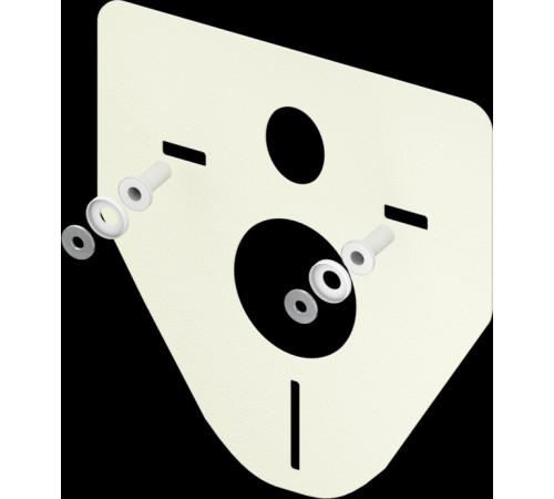 Прокладка звукоизоляционная TECE для подвесного унитаза и биде 9200010