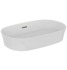 Раковина накладная Ideal Standard Ipalyss 60 см без отверстия Diamatec белый E139701