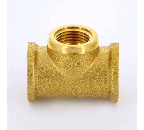 Тройник латунный Uni-Fitt 3/4x1/2x3/4 ВР 615G3230