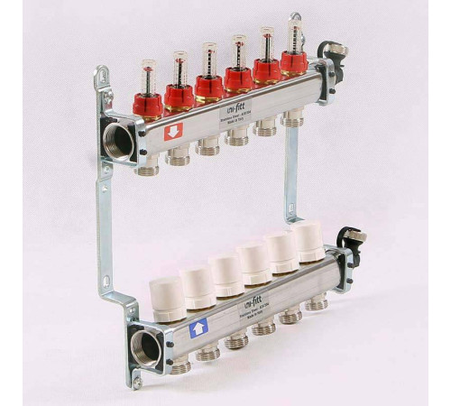 Коллекторная группа Uni-Fitt 415S 1 x 3/4 EK 6 выходов 450I4306