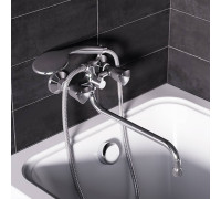 Смеситель для ванны и душа AM.PM Bliss L с длинным изливом 349500000