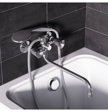 Смеситель для ванны и душа AM.PM Bliss L с длинным изливом 349500000