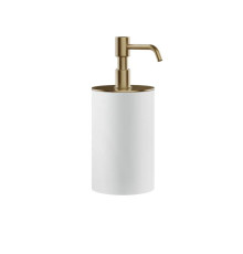 Дозатор для жидкого мыла Gessi Rilievo настольный Warm Bronze Brushed PVD 59537#726