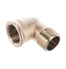 Угольник никелированный Tiemme 1/2 x 1/2 НВ 1500057