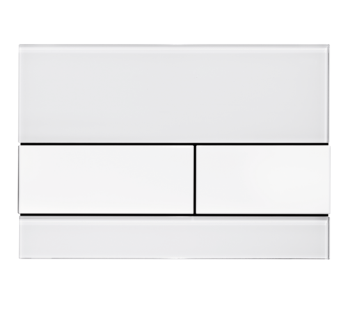 Панель смыва для унитаза TECE TECEsquare стеклянная белый 9240800