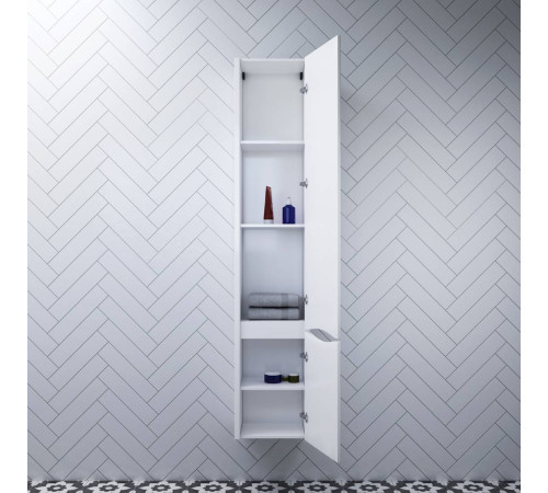 Шкаф-пенал подвесной AM.PM Like 35 см правый белый глянец M80CHR0356WG