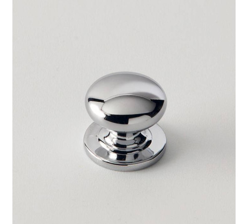 Ручка-кнопка мебельная EBAN Tondo хром FAC07PO