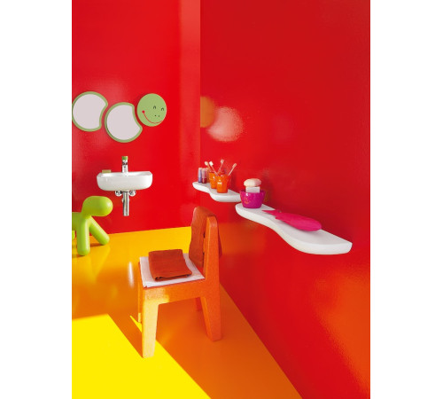 Декоративный элемент Laufen Florakids Голова гусеницы зеленый 296х262х187 мм 4.6161.1.003.472.1