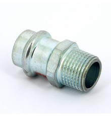 Муфта переходная пресс-Н Viega Prestabo оцинкованная сталь 18х1/2 559014