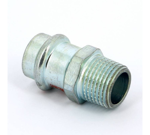 Муфта переходная пресс-Н Viega Prestabo оцинкованная сталь 18х1/2 559014