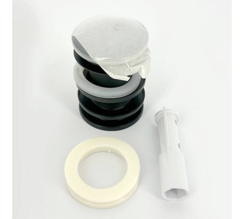 Выпуск McAlpine 60 мм с пробкой выход 1 1/4 черный матовый CWP60-CB-MB