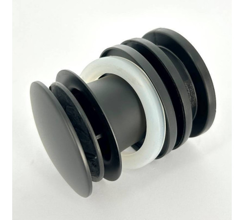 Выпуск McAlpine 60 мм с пробкой выход 1 1/4 черный матовый CWP60-CB-MB