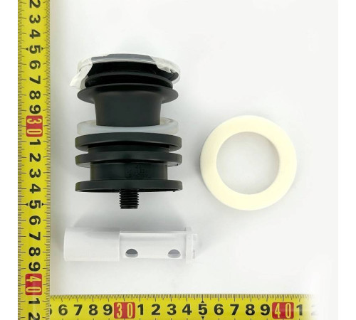 Выпуск McAlpine 60 мм с пробкой выход 1 1/4 черный матовый CWP60-CB-MB