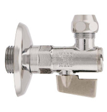 Кран шаровой угловой с фильтром Itap 385 1/2x10 мм хромированный 385 1/2