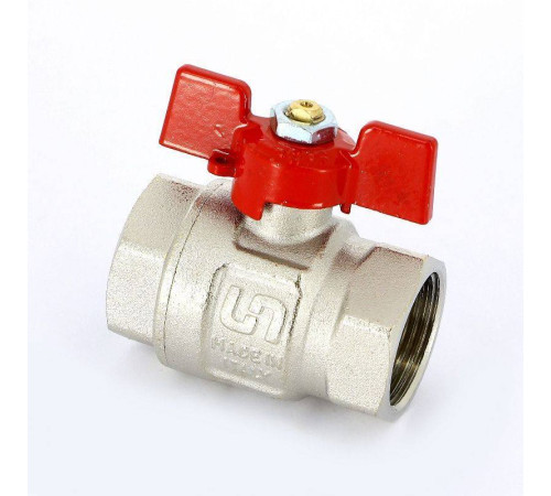 Кран шаровой Uni-Fitt 110T полнопроходной ВВ 1 бабочка 110T4000