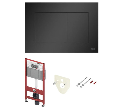 Комплект инсталляции TECE TECEbase 3.0 с панелью TECEnow черный матовый N500414