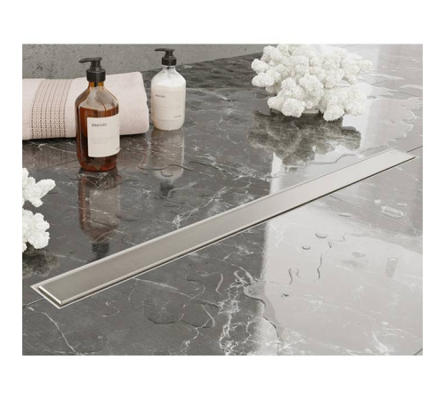 Трап душевой Plumberia Selection PS MODULAR 4x80 мм комбинированный затвор нержавеющая сталь PSM80MT