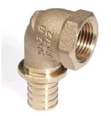 Угольник-переходник Rehau RAUTITAN RX+ 16-Rp 1/2 ВР бронза 14563533001