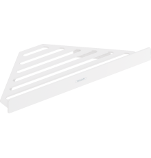 Угловая корзинка Hansgrohe AddStoris матовый белый 41741700