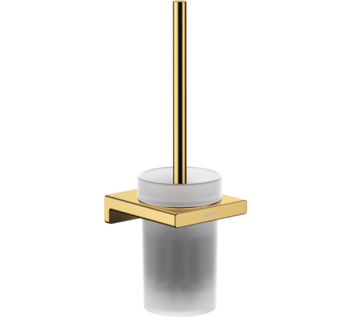Ершик для унитаза настенный Hansgrohe AddStoris золото 41752990