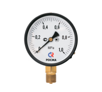 Манометр радиальный РОСМА ТМ-310Р.00 63 мм 1 МПа G1/4 ТМ-310P.00