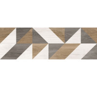 Плитка настенная Laparet Avenue бежевый узор 20х60 см 60140