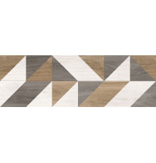 Плитка настенная Laparet Avenue бежевый узор 20х60 см 60140