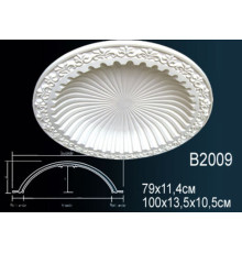 Купол потолочный Perfect B2009 полиуретан B2009