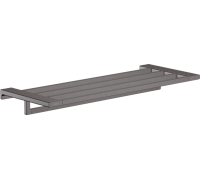 Полка для полотенец Hansgrohe AddStoris 648 мм шлифованный черный хром 41751340