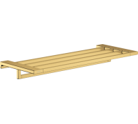 Полка для полотенец Hansgrohe AddStoris 648 мм золото 41751990