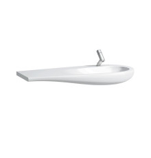 Раковина Laufen Il Bagno Alessi One 120х50х16.5 см 1 отверстие LLC белый 8.1497.4.400.104.1