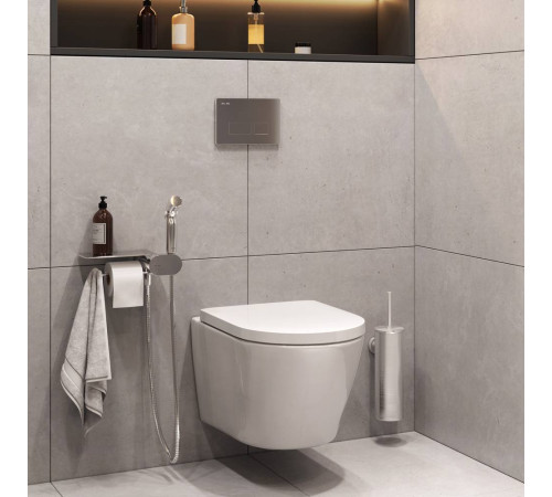 Комплект подвесной унитаз AM.PM с гигиеническим душем CK74H0403W