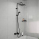 Душевая система Hansgrohe Vernis Shape настенная 1jet матовый черный 26900670