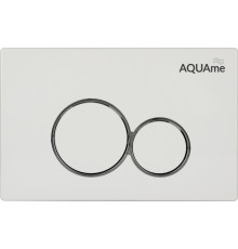 Панель смыва AQUAme пластик белый AQM4101W