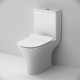 Унитаз-компакт напольный AM.PM Sense FlashClean с сиденьем микролифт C748600SC