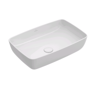 Раковина накладная Villeroy & Boch Artis 580х380х125 мм альпийский белый 41725801