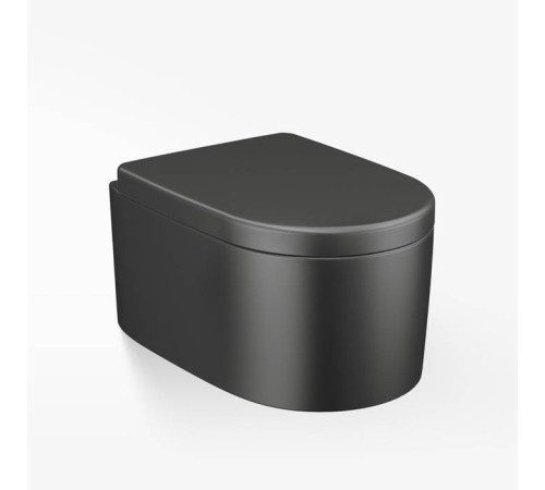 Комплект унитаз, биде и смеситель Armani/Roca Island черный 7.5A60.7.6VG.0