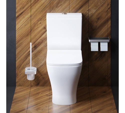 Унитаз-компакт безободковый AM.PM Like с сиденьем микролифт DX78C8600SC