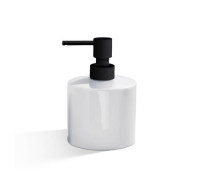 Дозатор для мыла настольный Decor Walther DW 520 фарфор белый / черный матовый 0844153