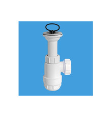 Сифон McAlpine бутылочный 1 1/4 x 32 мм с выпуском 60 мм выход 40 мм MRW2-40