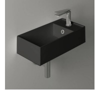 Раковина Simas Agile 50х27 см 1 отверстие черный матовый AG50 nero matt
