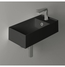 Раковина Simas Agile 50х27 см 1 отверстие черный матовый AG50 nero matt