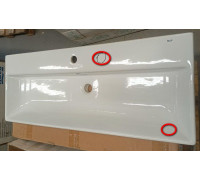 Раковина мебельная Roca Oleta 1000x390 мм с отверстием под смеситель 3274C600Y