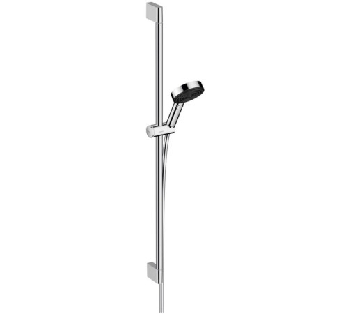 Душевой набор Hansgrohe Pulsify Select S 105 3jet Relaxation со штангой 90 см хром 24170000