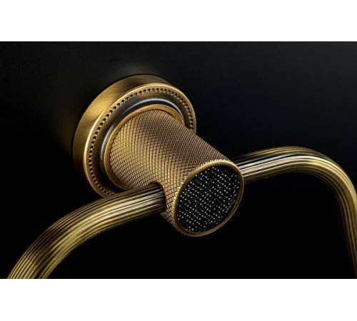 Полотенцедержатель кольцо Boheme Royal Cristal бронза 10925-BR-B